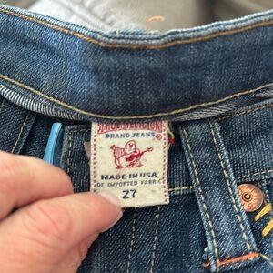 True Religion 32 inseam.